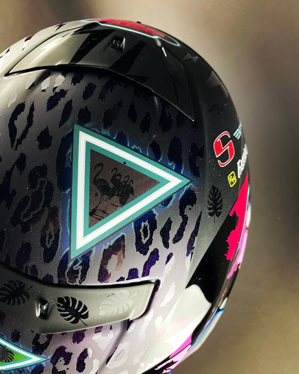 Cole King helmet