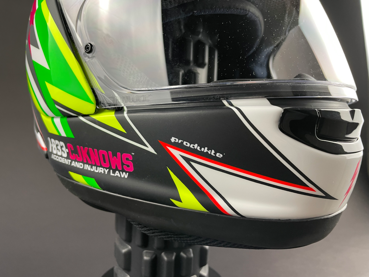 Kaleb DeKeyrel helmet