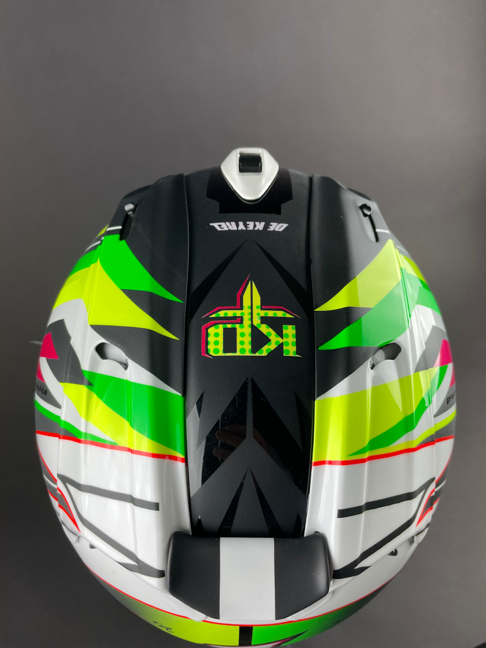 Kaleb DeKeyrel helmet