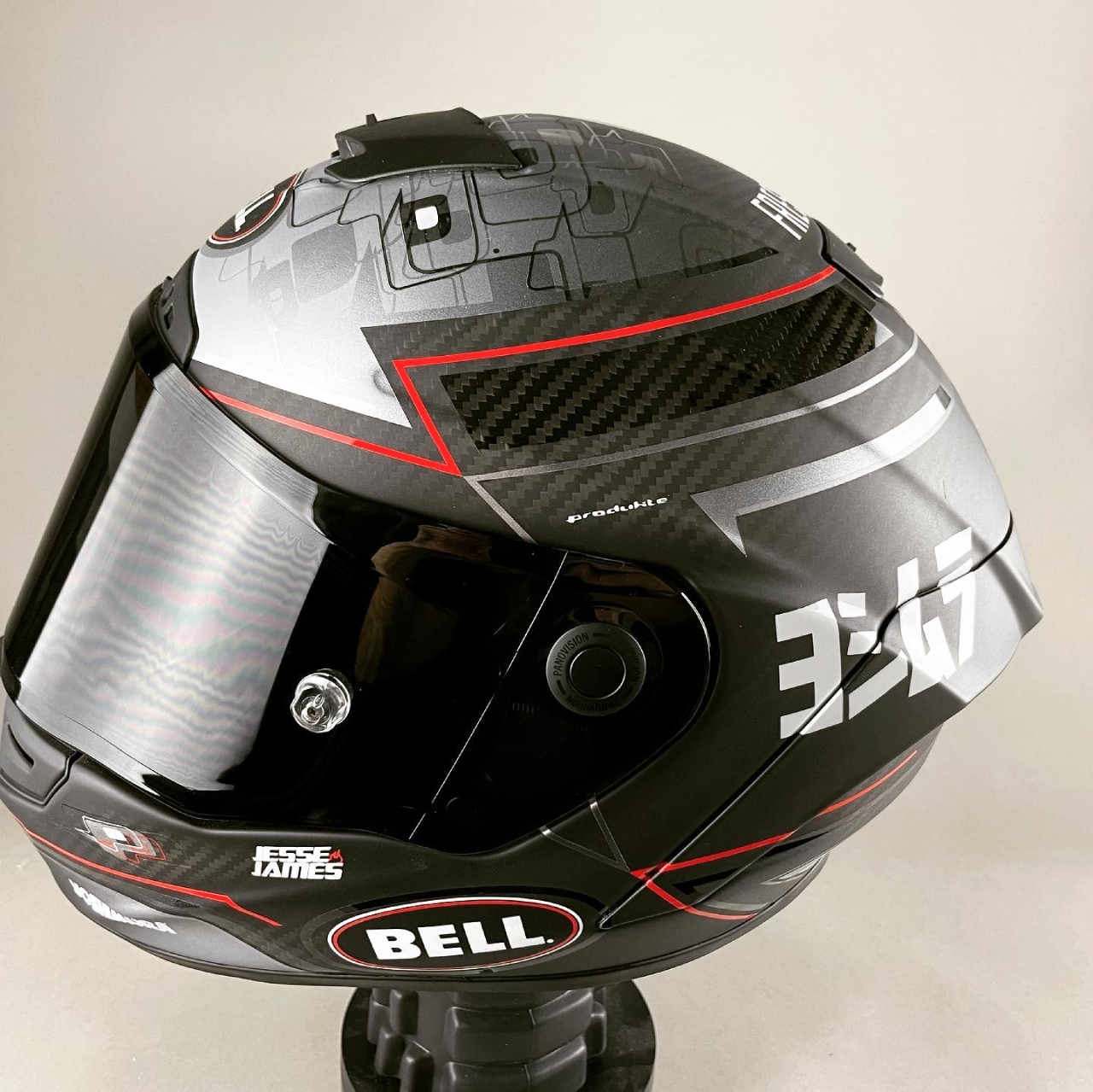 Jesse James Shedden helmet