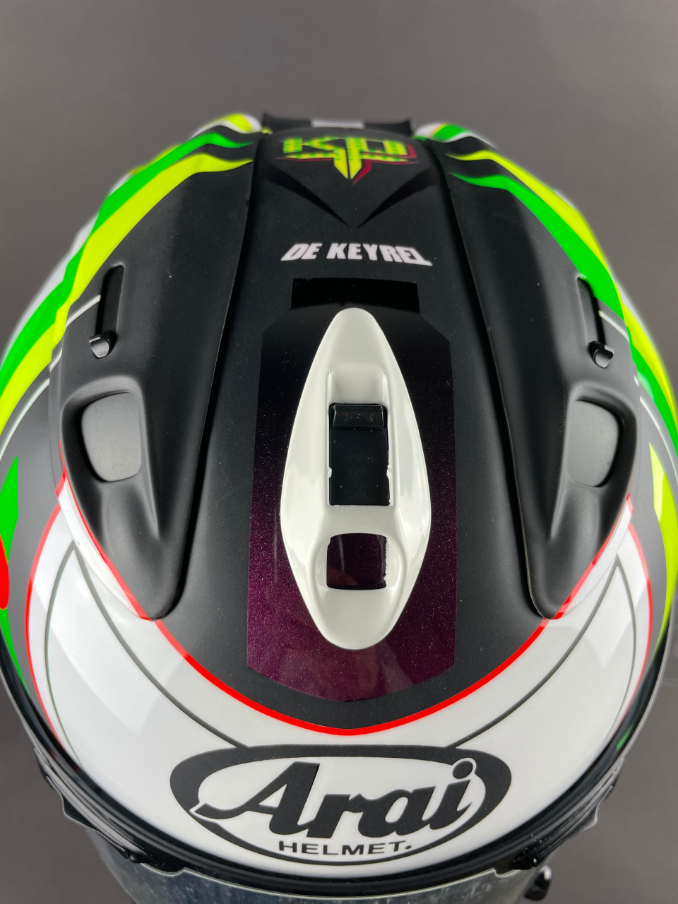 Kaleb DeKeyrel helmet