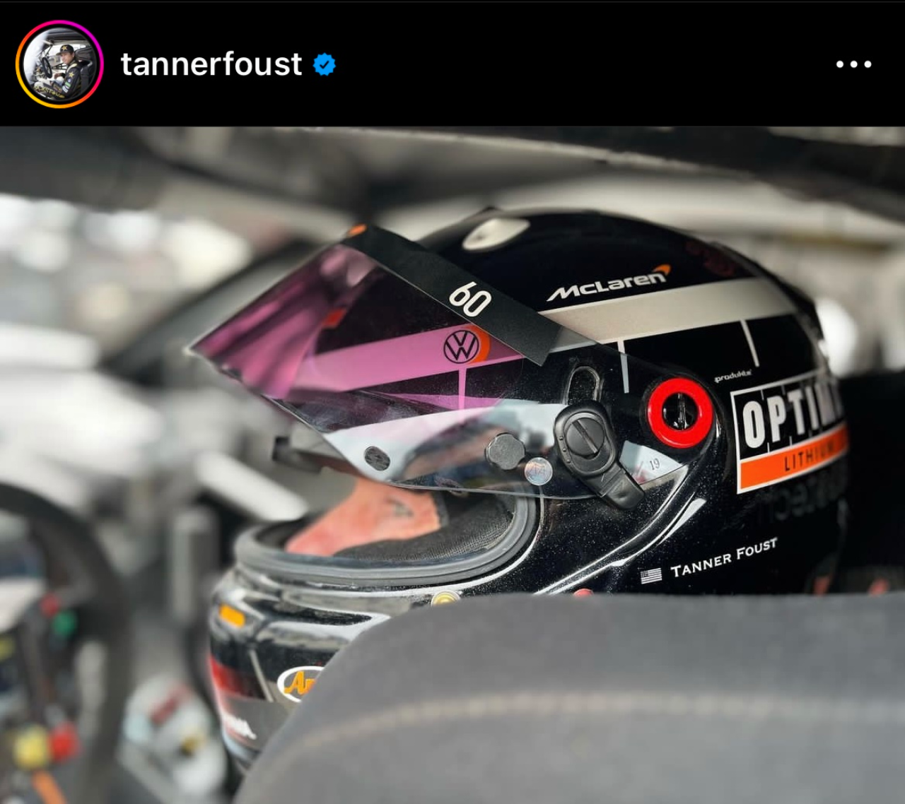 Tanner Foust helmet