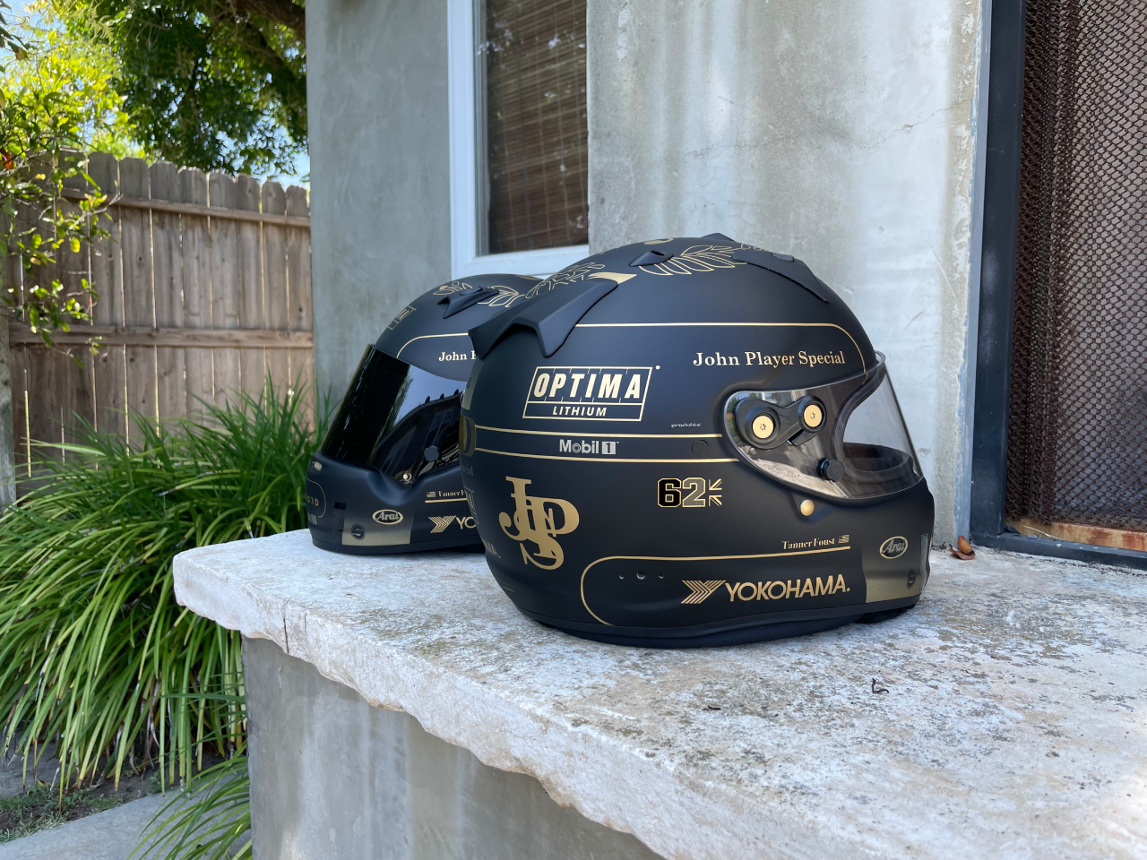 Tanner Foust helmet