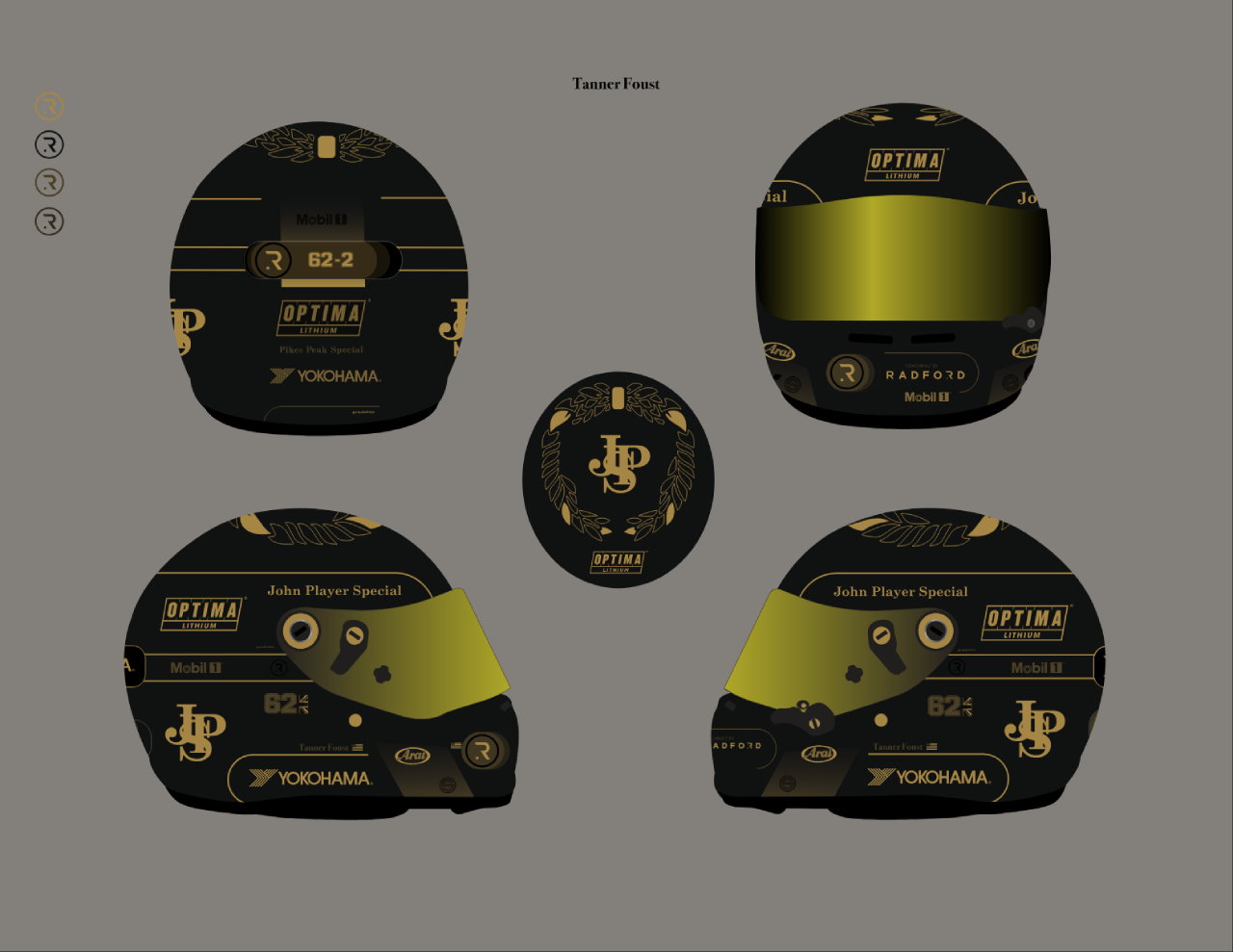 Tanner Foust helmet